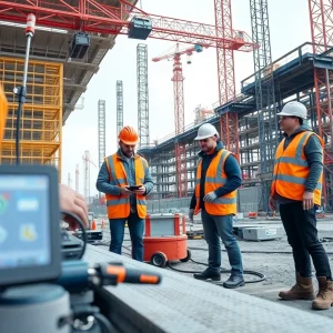 Advanced technology used in construction to enhance productivity