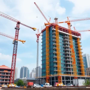 Construction site representing the BuildTech ecosystem in the Southeast