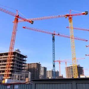 Celebration of HAGGERTY Construction's 15th anniversary with active construction projects.