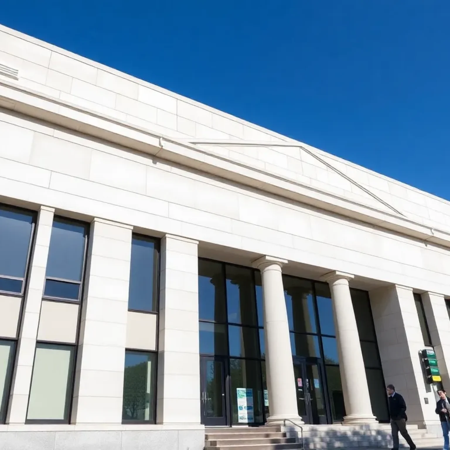 Exterior view of Northeast Community Bancorp bank building