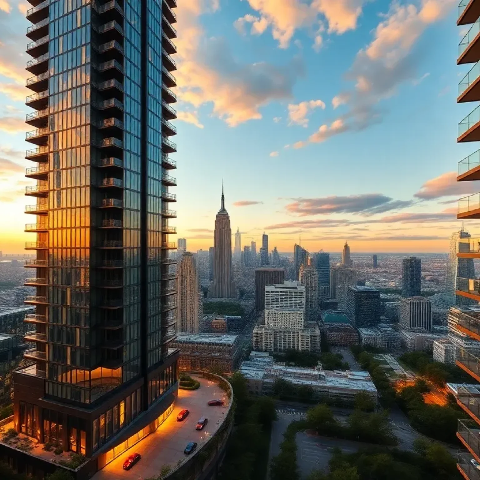 Luxurious condominium development in Dallas