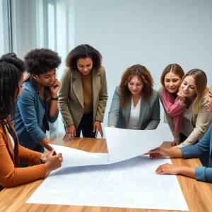 Group discussion about affordable housing initiatives in Central Florida.