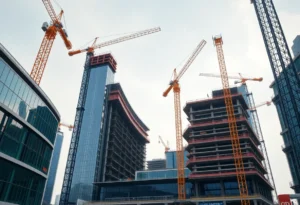 Construction of Augusta convention center expansion