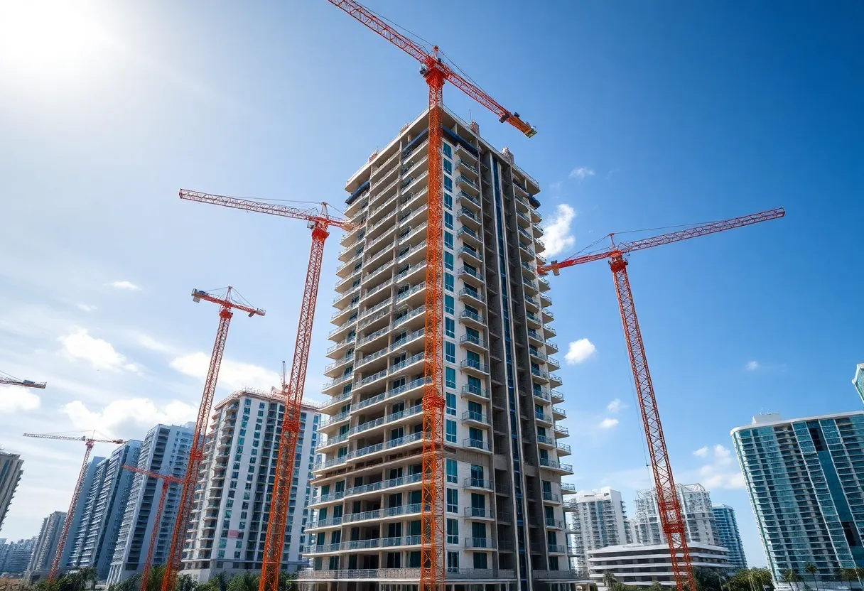 Construction projects in Miami, Florida