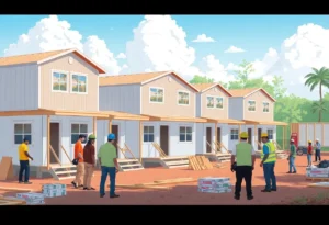 Construction of modular homes for affordable housing in Tampa