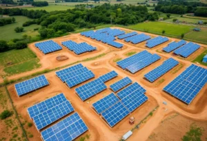 Construction of Solar Farm Complex in Knoxville