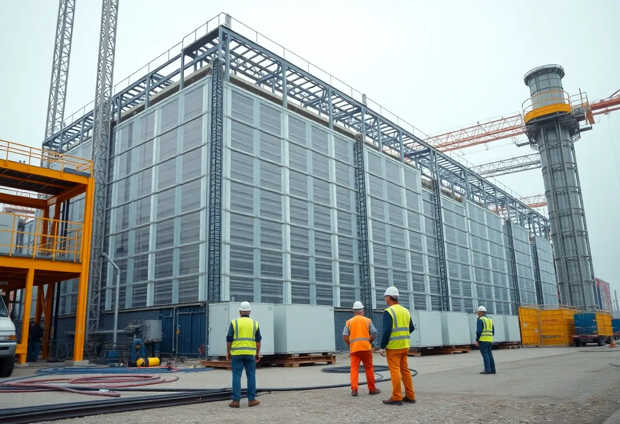Construction of LG Energy Solution's Battery Plant in Ohio