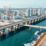 Construction in Miami for coastal resilience