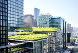 Rendering of the One Hudson Yards expansion project in NYC