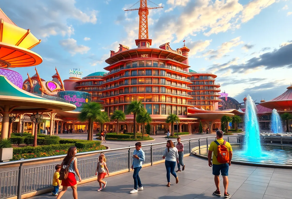 New theme park attractions and hotels in Orlando