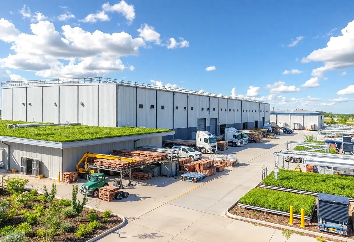 PALFINGER Parts Distribution Center showcasing advanced automation