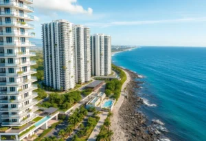 Construction of The Residences at Shell Bay in Hallandale Beach