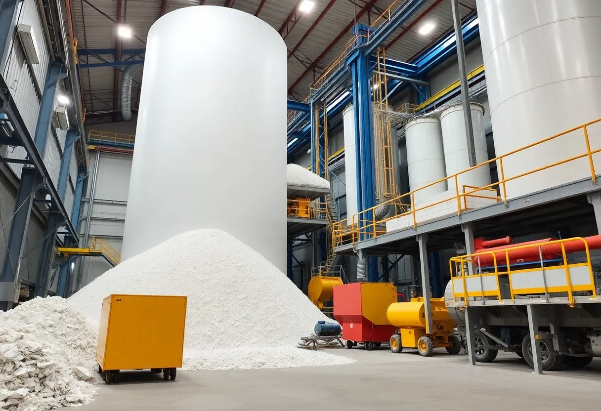 Expansion of Saint-Gobain's gypsum facility with advanced recycling techniques